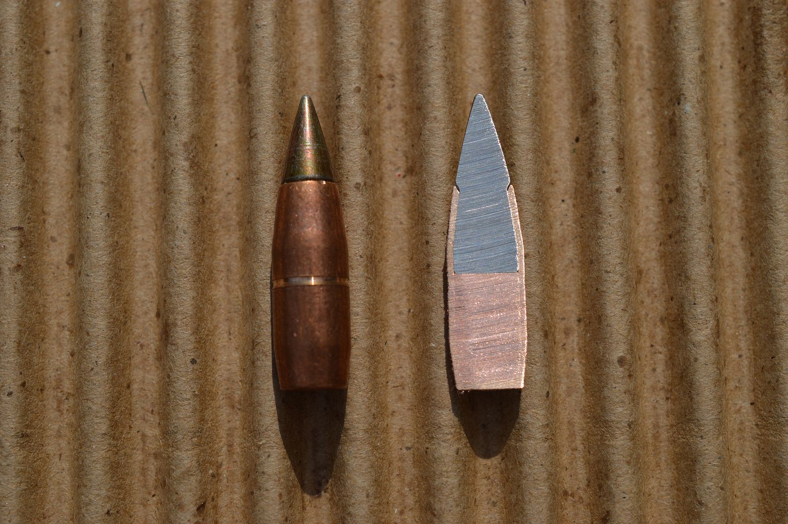M80A1 Projectile Sectioned